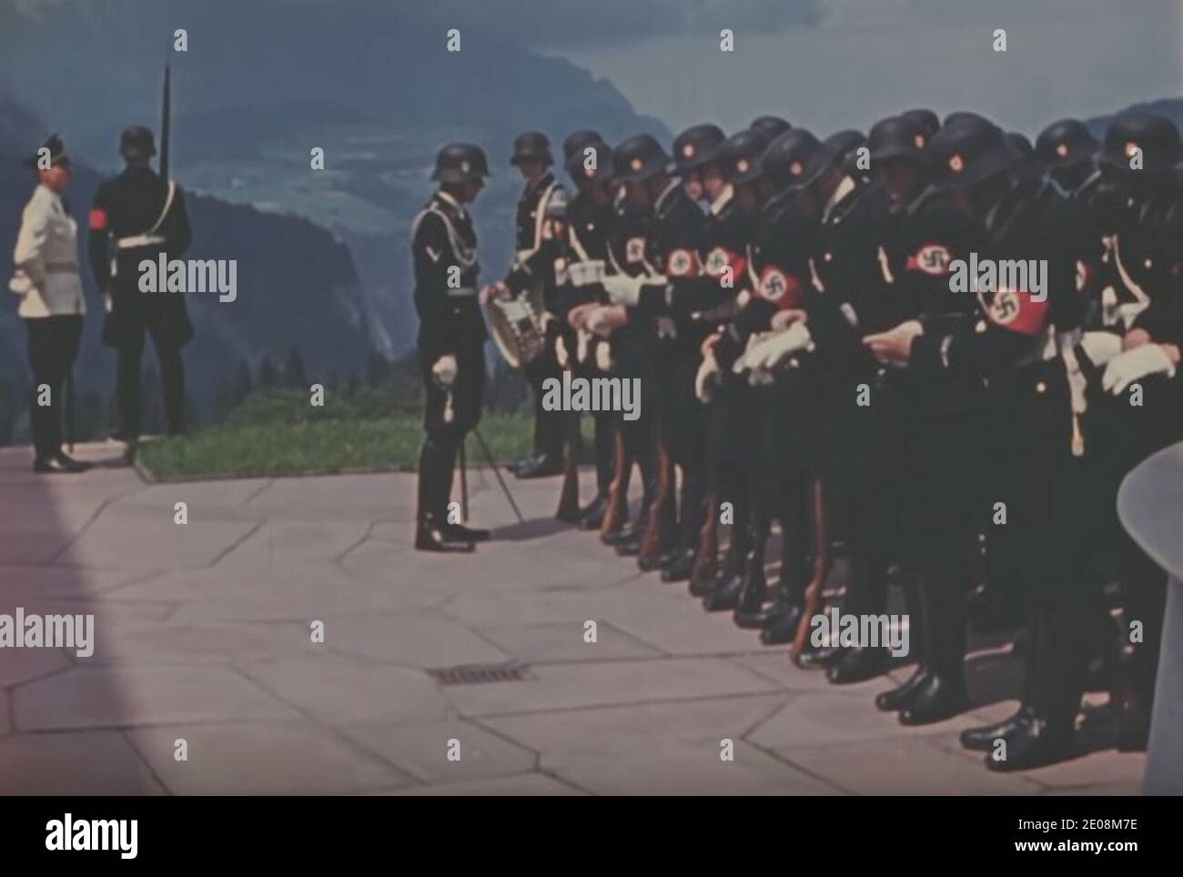 Leibstandarte SS, Berghof. Foto Stock