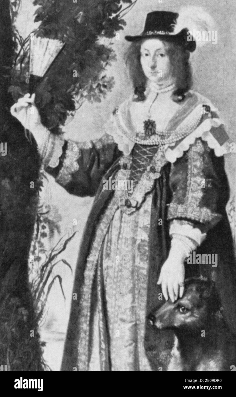 Leonora Christina Ulfeldt (1621-1698). Foto Stock