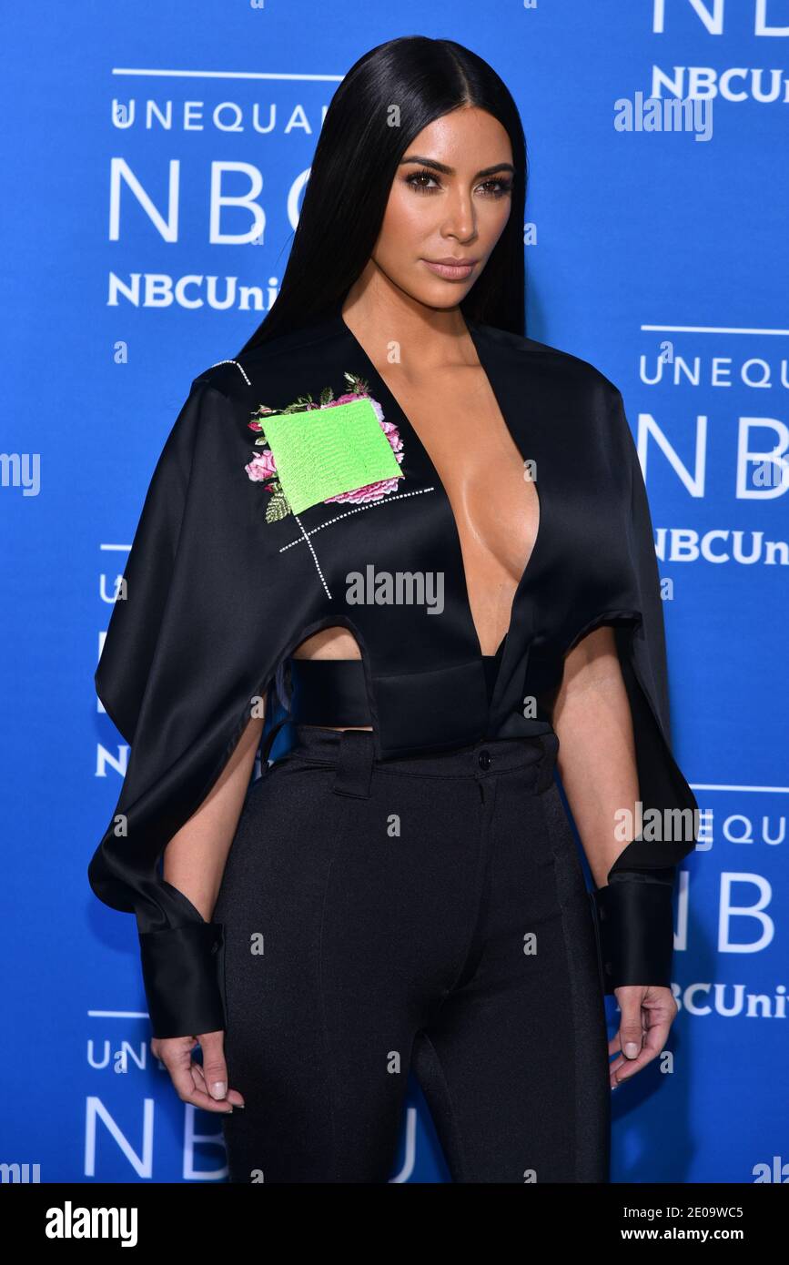 Kim Kardashian West frequenta la NBCUniversal 2017 il 15 maggio 2017 a New York City. Foto Stock