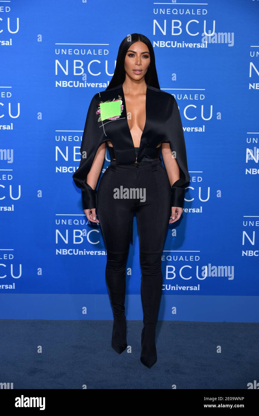 Kim Kardashian West frequenta la NBCUniversal 2017 il 15 maggio 2017 a New York City. Foto Stock