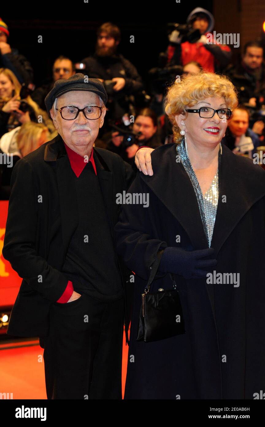 I registi italiani Vittorio Taviani e il produttore Grazia Volpi partecipano alla cerimonia di chiusura del 62° Festival Internazionale del Cinema di Berlino, che si terrà a Berlino, in Germania, il 18 febbraio 2012. La 62a Berlinale si svolge dal 09 al 19 febbraio. Foto di Aurore Marechal/ABACAPRESS.COM Foto Stock