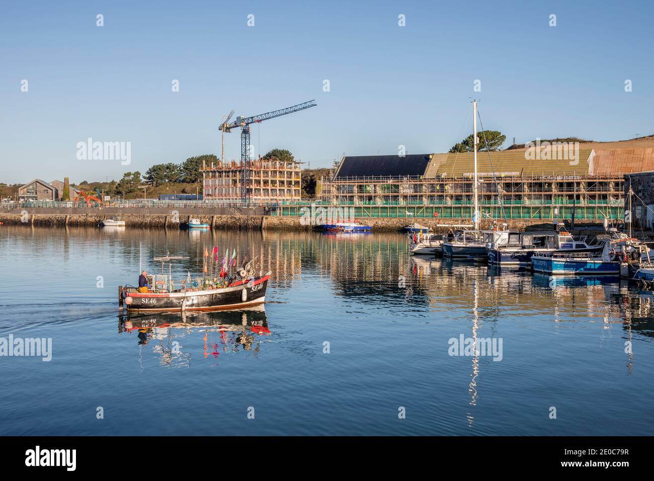 Hayle North Quay; costruzione 2020; Cornovaglia; Regno Unito Foto Stock