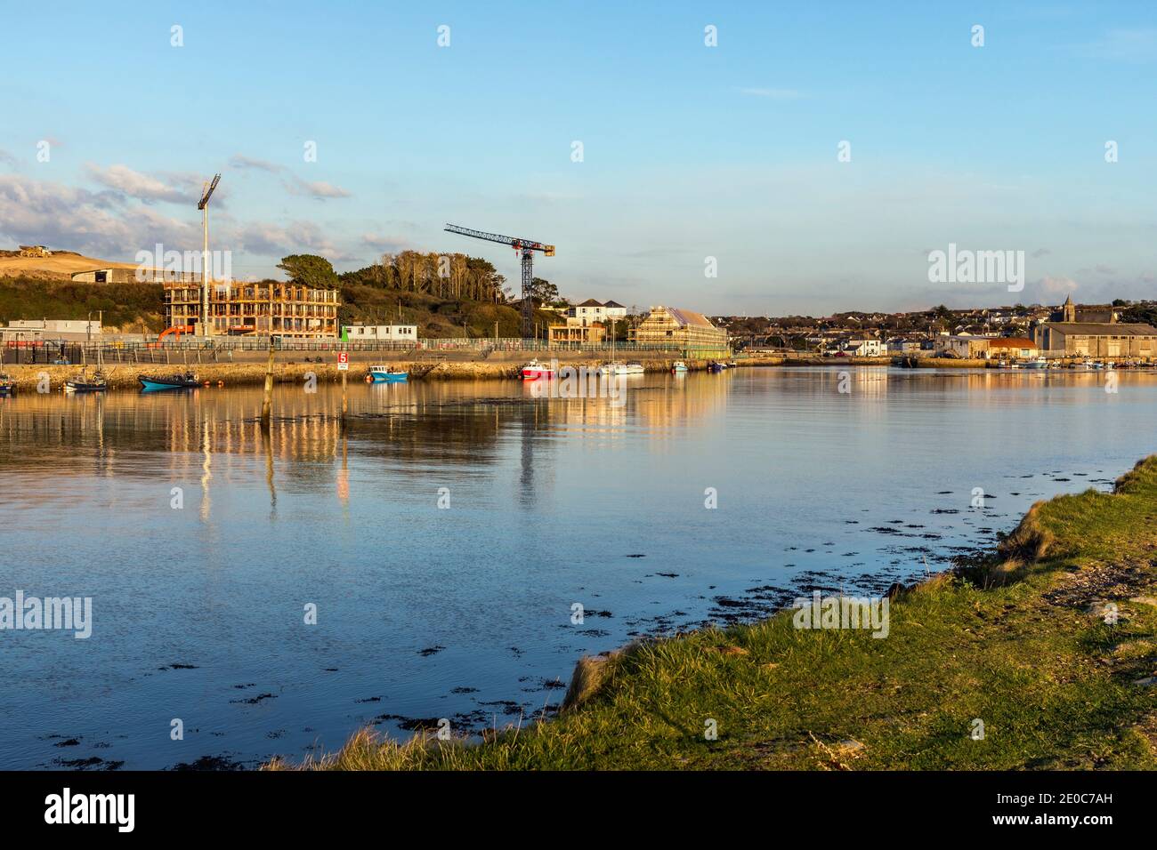 Hayle North Quay; costruzione 2020; Cornovaglia; Regno Unito Foto Stock