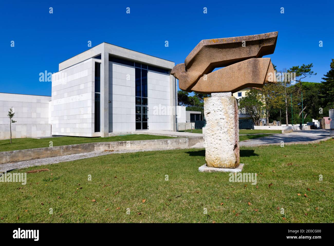 Museo Leopoldo de Almeida, Centro d'Arte, Parco Dom Carlos, Caldas da Rainha, Estremadura, Portogallo, Europa Foto Stock