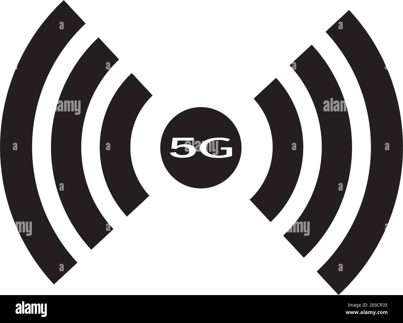 icona internet 6g. icona per telefono cellulare o dispositivo intelligente Illustrazione Vettoriale