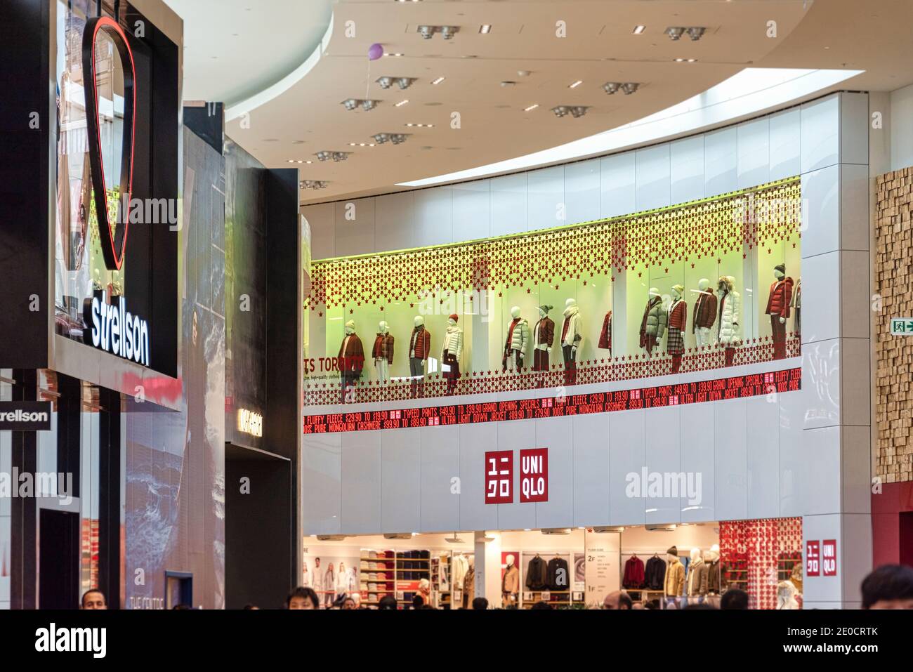 Architettura a Yorkdale Mall, Toronto, Canada Foto Stock