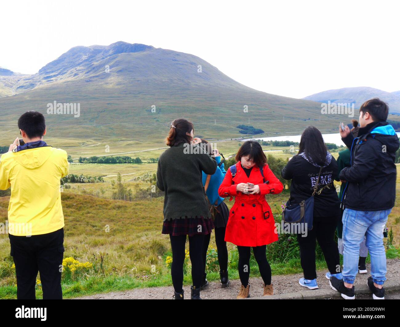 Glencoe, North Argyle Sctland, Regno Unito Foto Stock