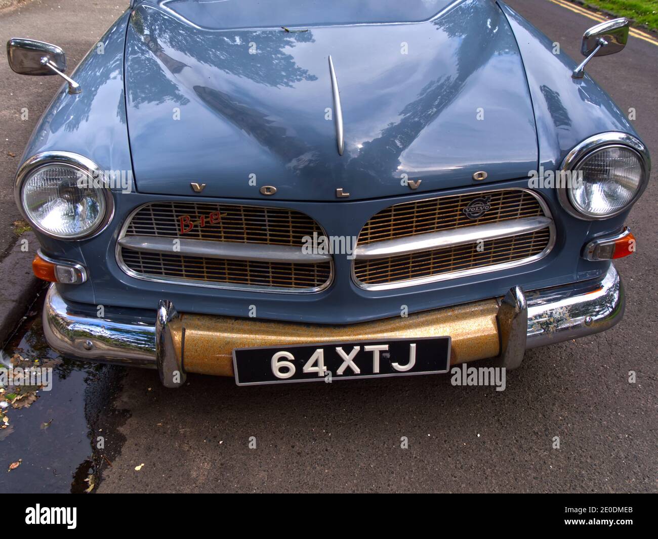 Volvo B-18 122s auto classica vista a St Andrews, Fife, Scozia Foto Stock