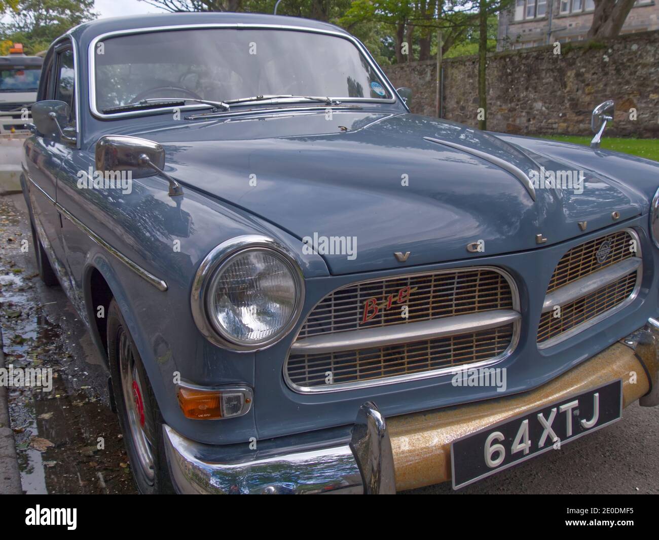 1962 Volvo B-18 122s auto classica vista a St Andrews, Fife, Scozia Foto Stock