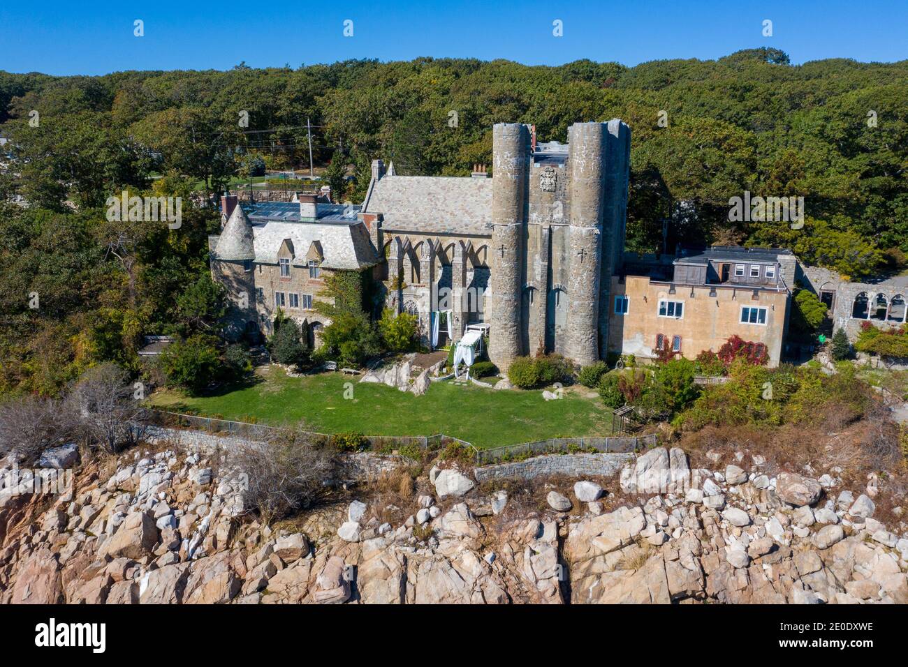 Hammond Castle Museum, Gloucester, ma, USA Foto Stock