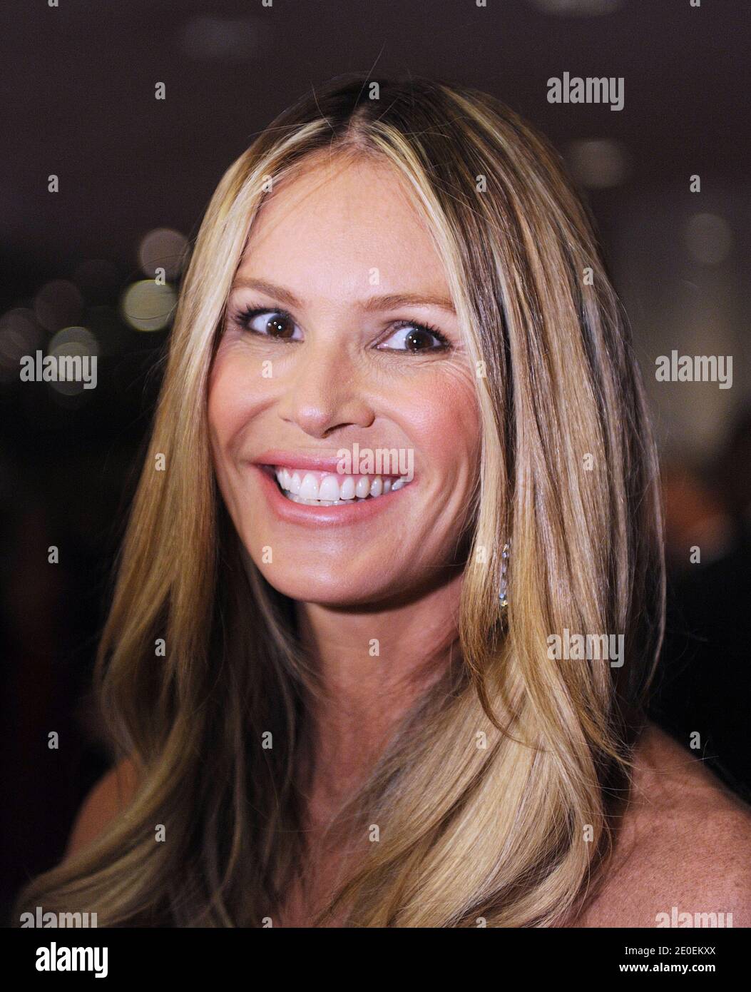 Elle Macpherson partecipa alla cena dei White House Corinterpellati al Washington Hilton il 28 aprile 2012 a Washington DC. Foto di Olivier Douliery/ABACAPRESS.COM Foto Stock