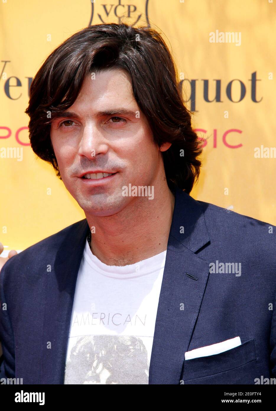 Nacho Figueras partecipa alla V edizione del Veuve Clicquot Polo Classic al Liberty state Park, NJ, USA, il 2 giugno 2012. Foto di Donna Ward/ABACAPRESS.COM Foto Stock