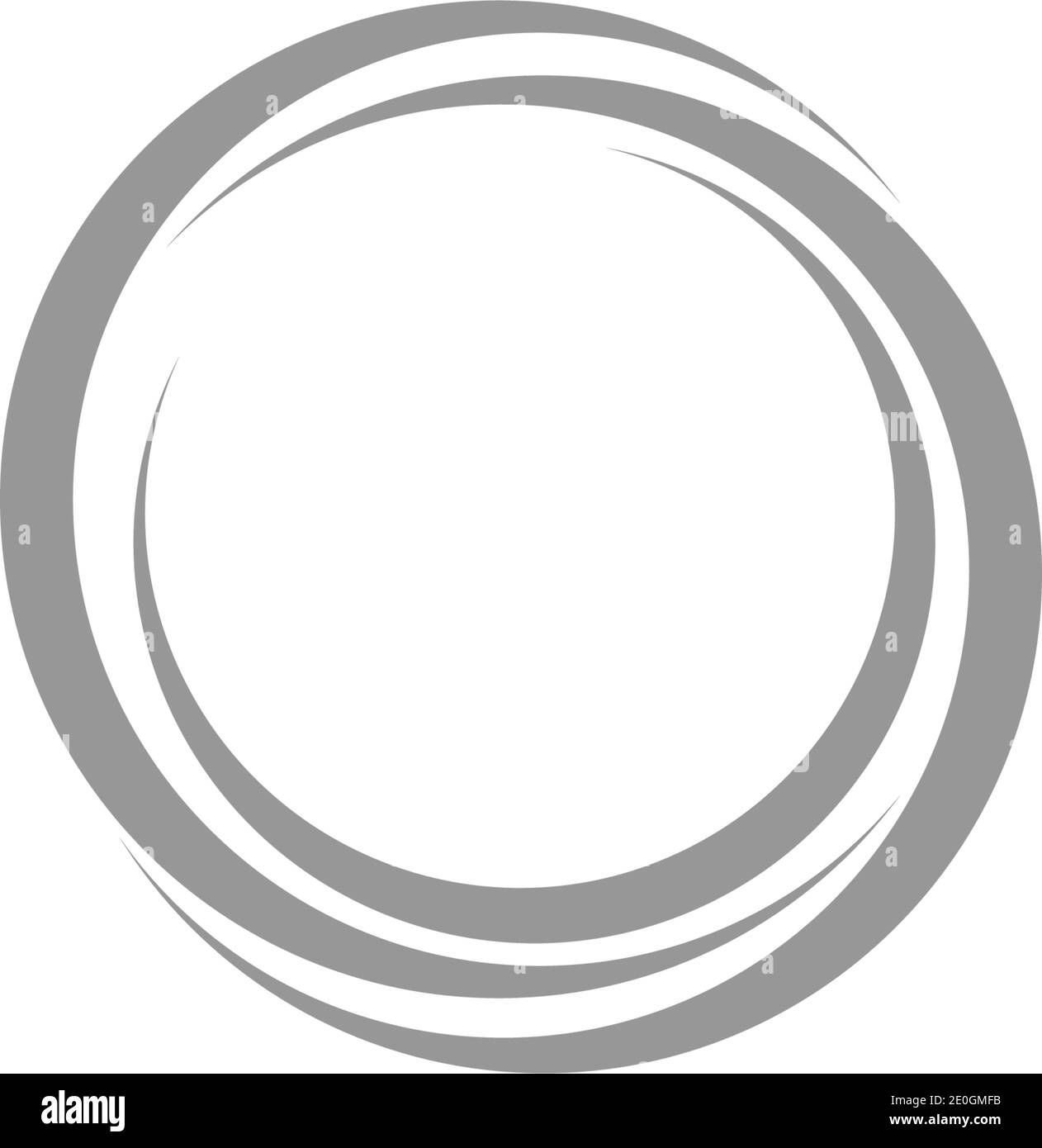 C Lettera modello Logo icona vettore design Illustrazione Vettoriale