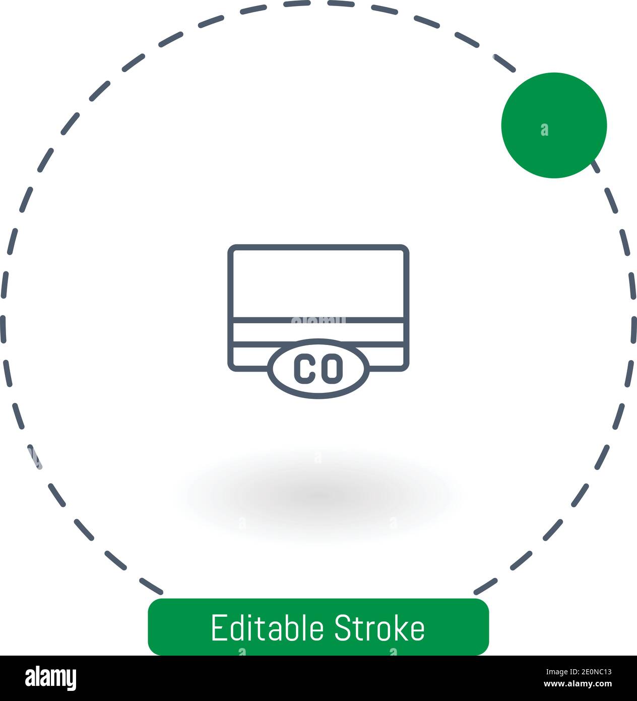 icona del vettore colombia icone del contorno del tratto modificabili per il web e. cellulare Illustrazione Vettoriale