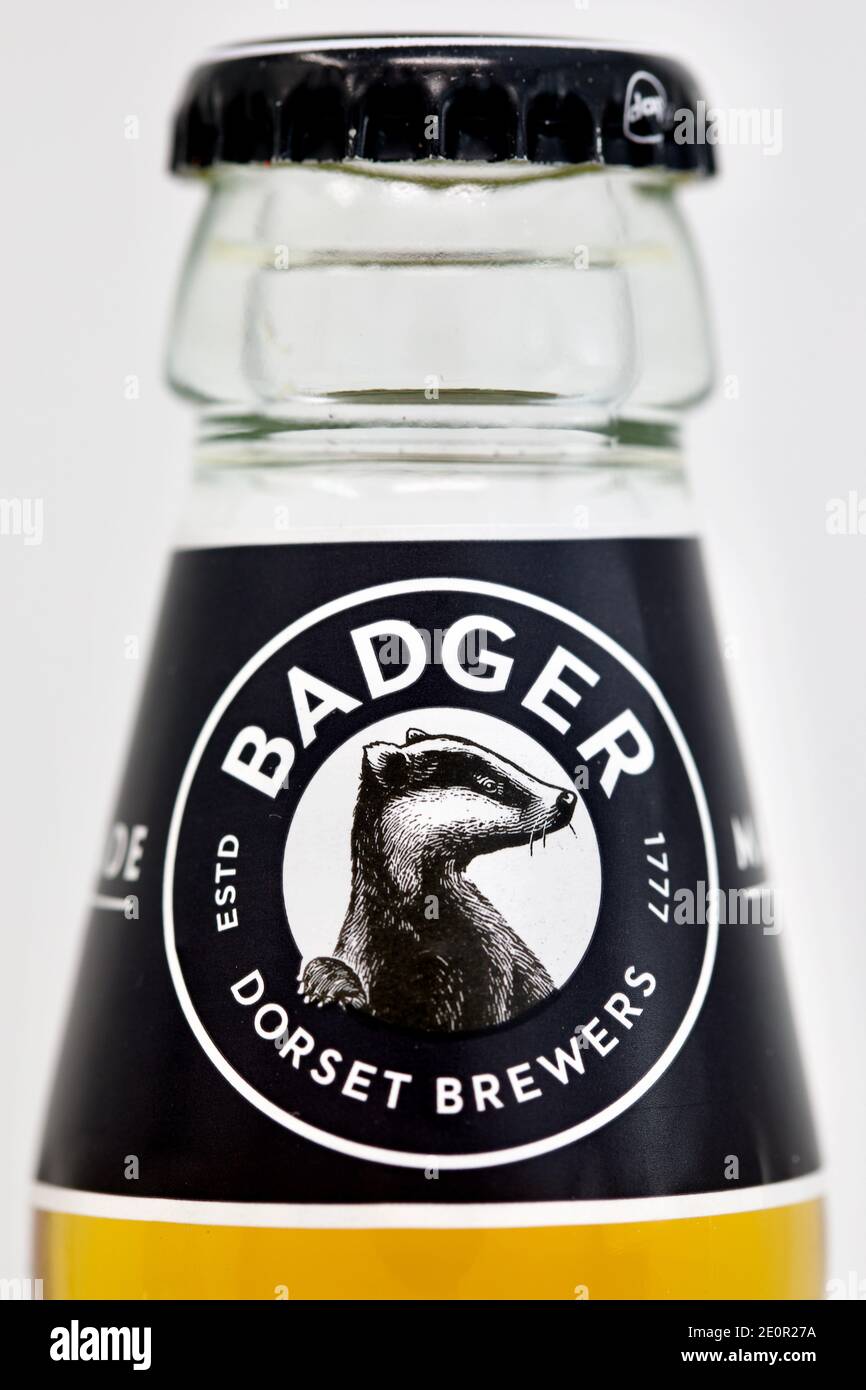 Badger Hopping Ale Foto Stock