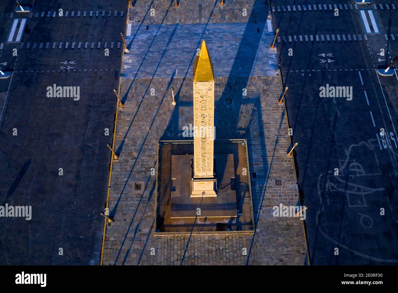 Francia, Parigi (75), Place de la Concorde, zona classificata come Patrimonio dell'Umanità dall'UNESCO Foto Stock