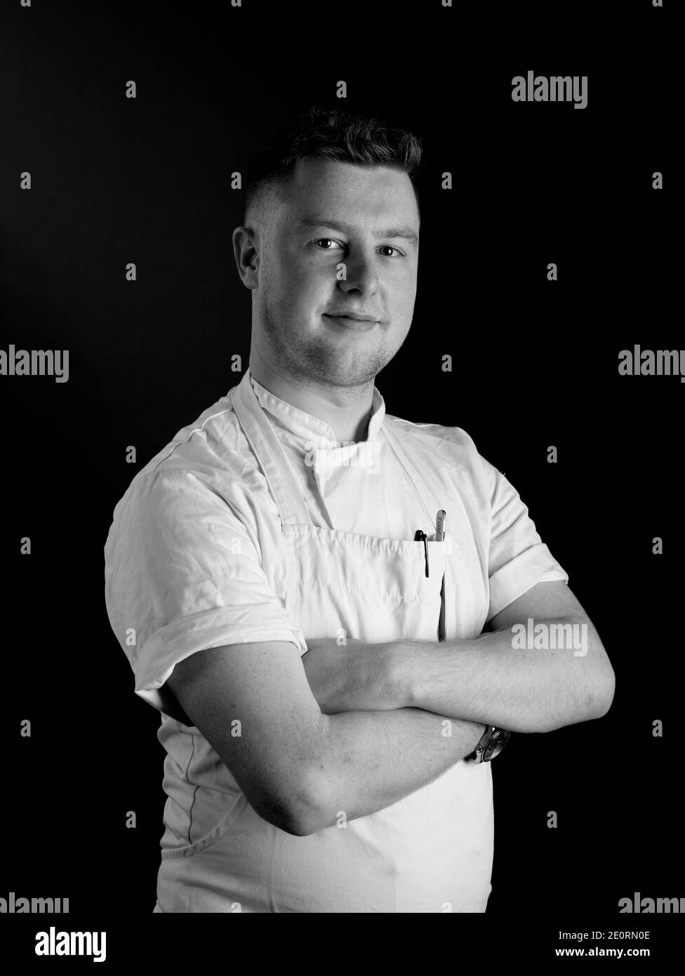 Alex Webb, vincitore del MasterChef Professionals 2020 Foto Stock