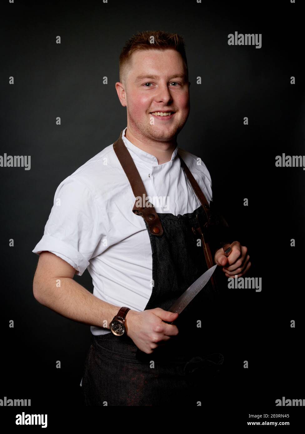 Alex Webb, vincitore del MasterChef Professionals 2020 Foto Stock