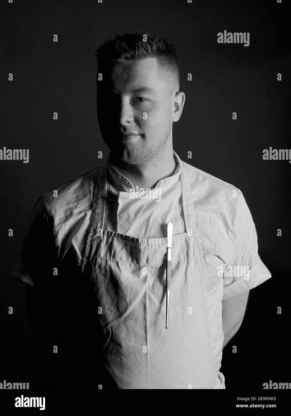 Alex Webb, vincitore del MasterChef Professionals 2020 Foto Stock