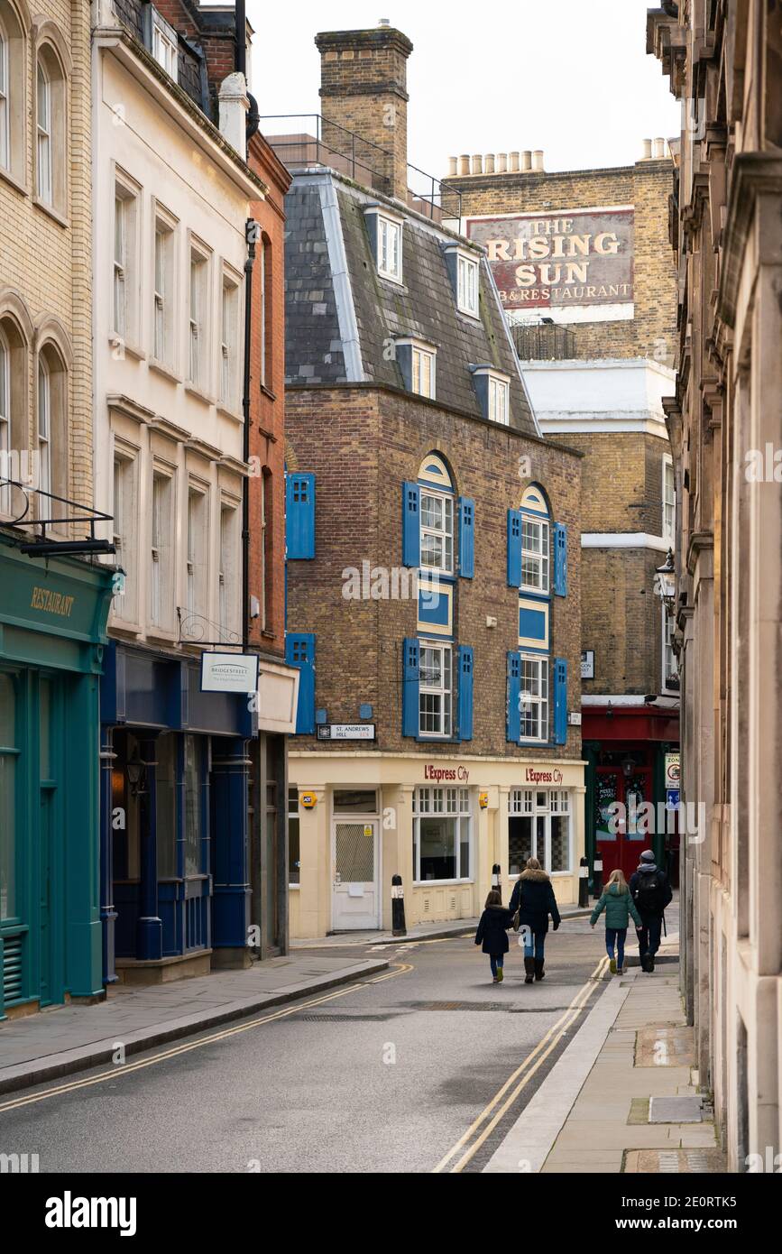 Carter Lane, Ludgate Hill Foto Stock