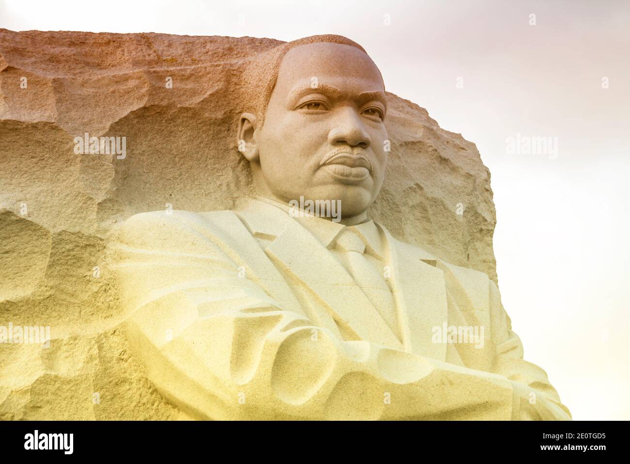 Martin Luther King Jr. Monumento a Washington DC Foto Stock