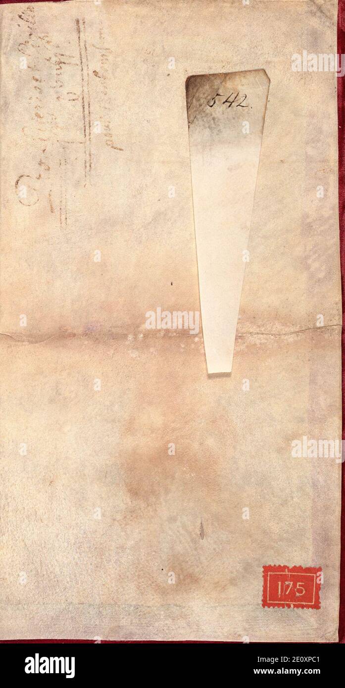 Liber pantegni - KB 73 J 6 - Indietro. Foto Stock