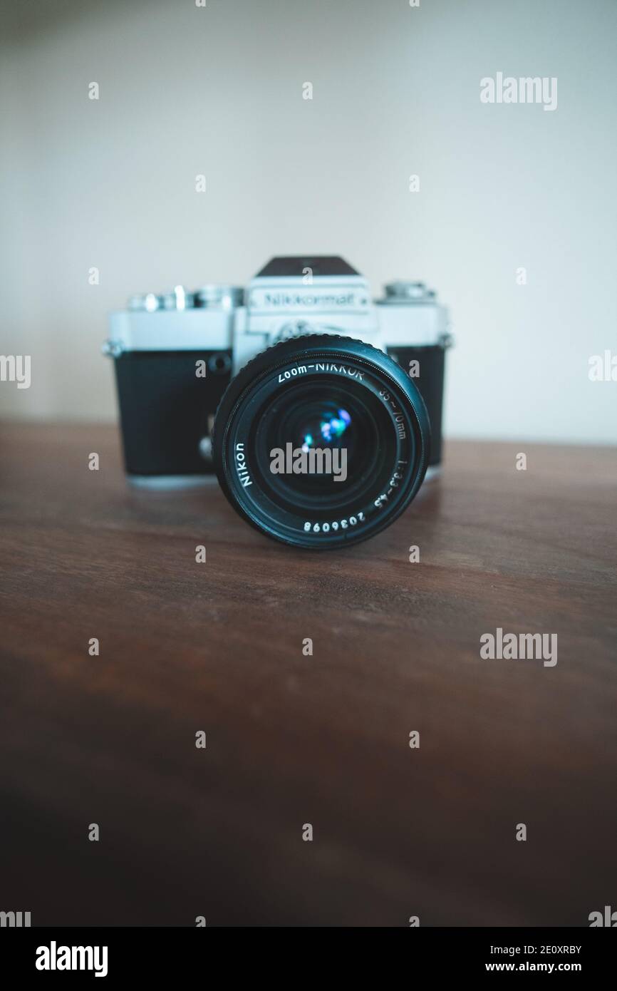 Nikon fotocamera a pellicola Foto Stock