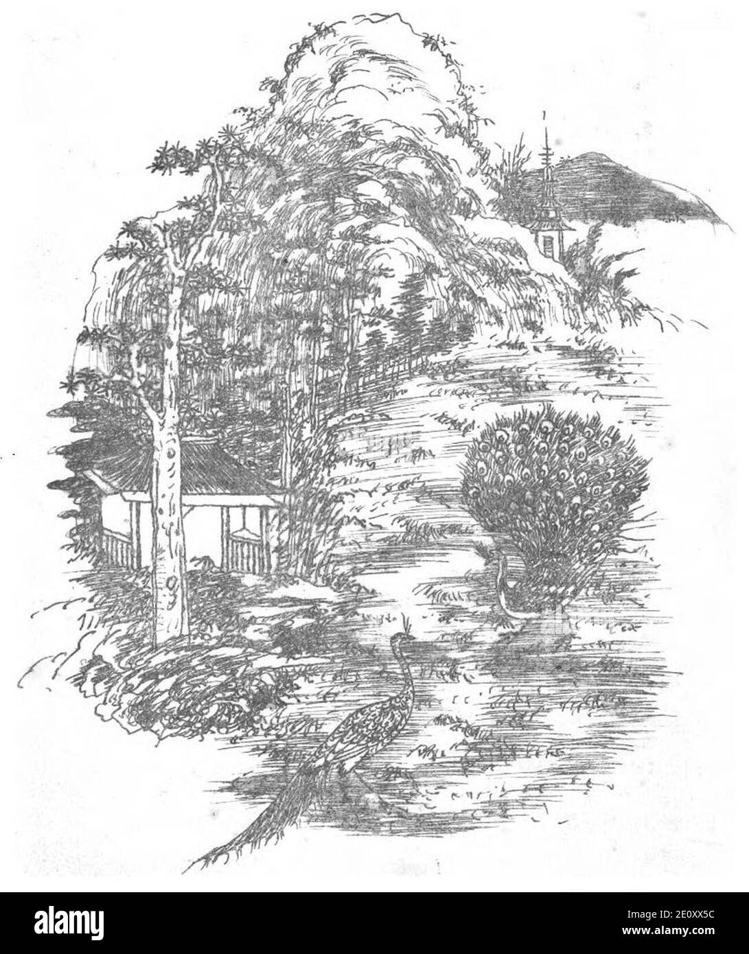 Lich Annam thuoc ve sau tinh Nam Ki immagine 7. Foto Stock