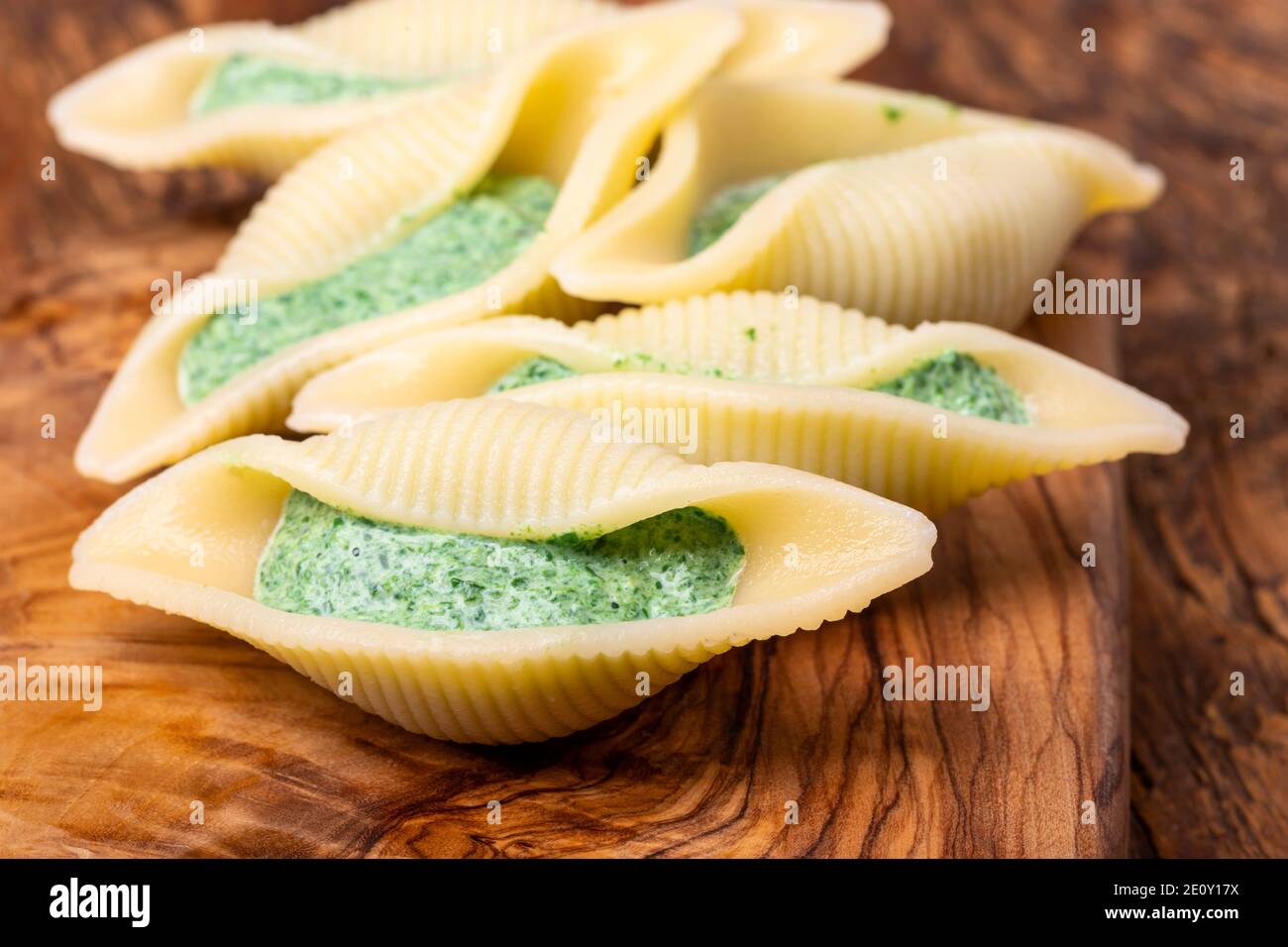 Conchiglino Pasta Foto Stock