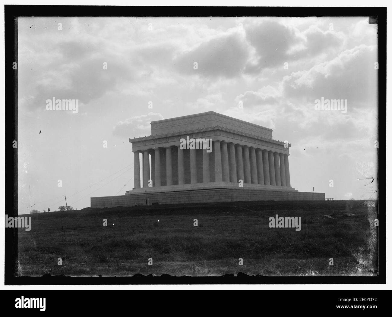 LINCOLN MEMORIAL. Completare Foto Stock