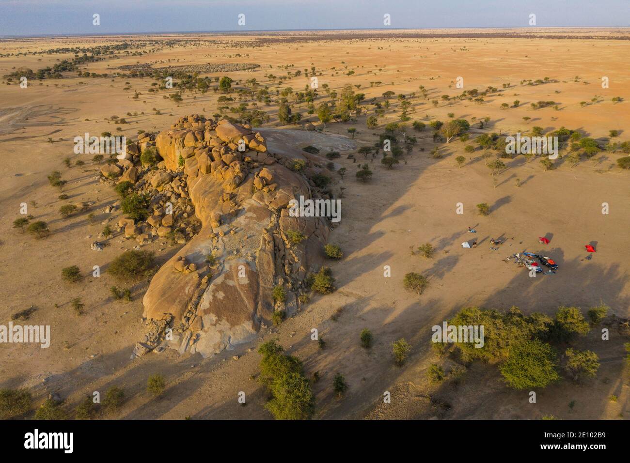 Antenna del Sahel, Ciad, Africa Foto Stock