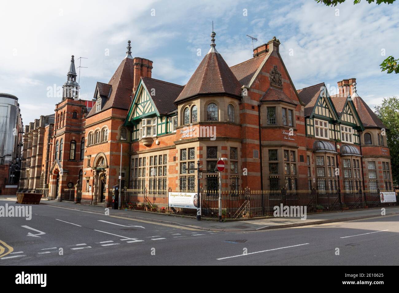 Langan's Tea Rooms, Burton Upon Trent, (Burton-on-Trent o Burton), una città di mercato nello Staffordshire, Regno Unito. Foto Stock