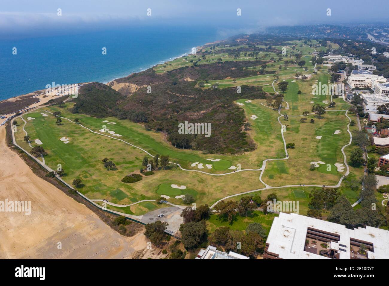 Campo da golf Torrey Pines, San Diego, California, Stati Uniti Foto Stock