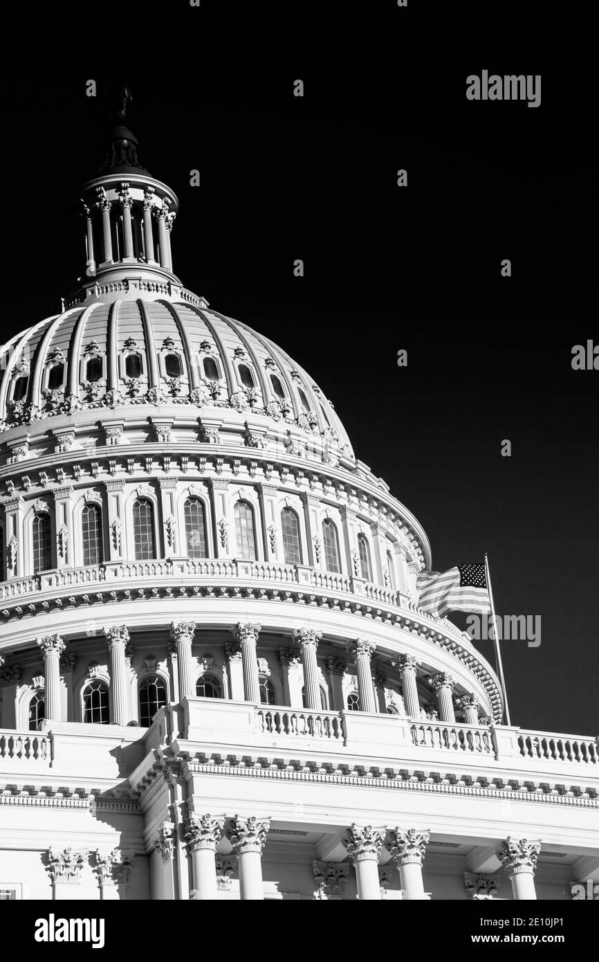 Washington DC, Capitol Building Foto Stock