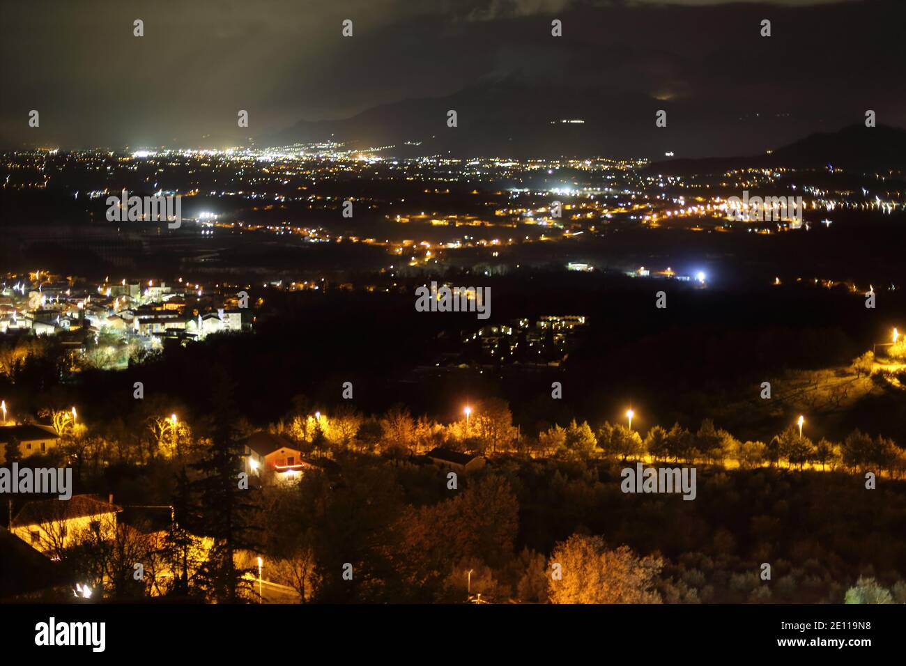 Rocca D'Evandro, Italia - 3 gennaio 2020: Covid-19, nuovo cluster dopo RSA in totale 76 positivi Foto Stock