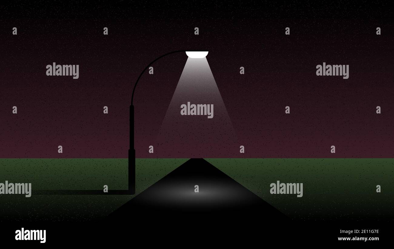 Lampada vettoriale in stile spazzola per cereali Illustrazione Vettoriale