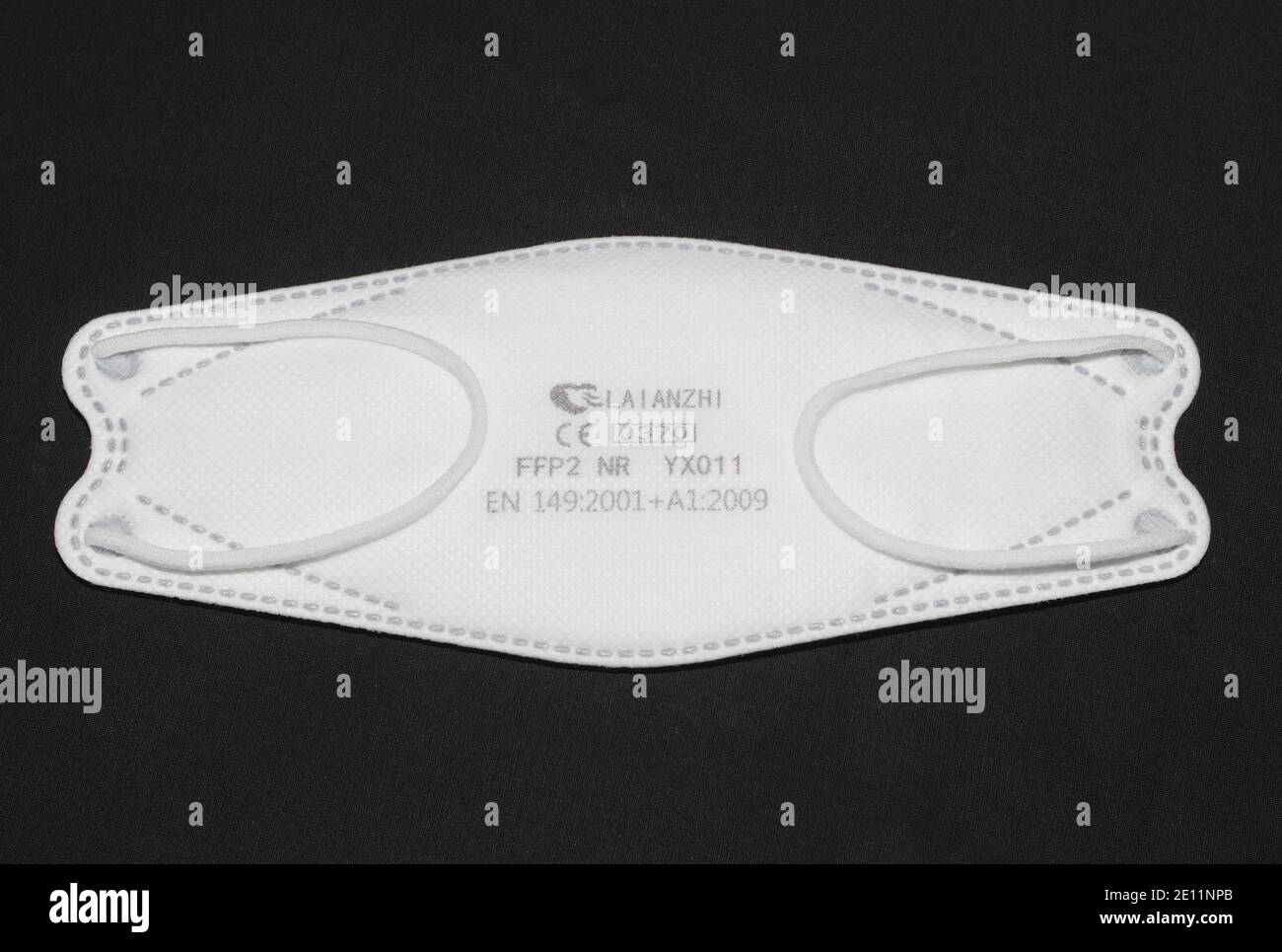 Maschera FFP2 Foto Stock