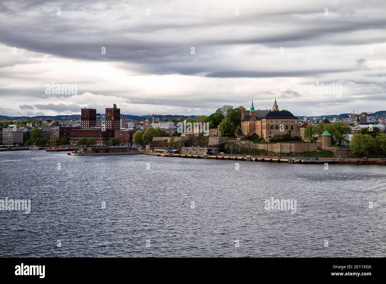 Porto di Oslo, Norvegia Foto Stock