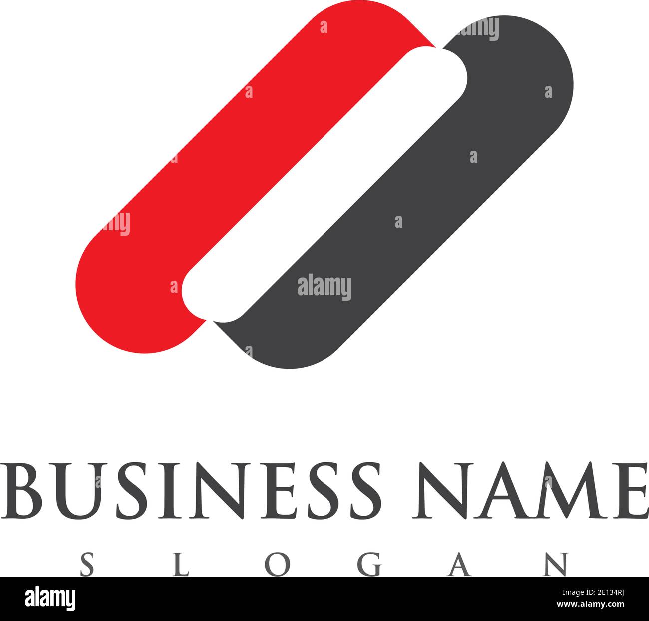 Finanza aziendale logo professionale modello icona vettore Illustrazione Vettoriale