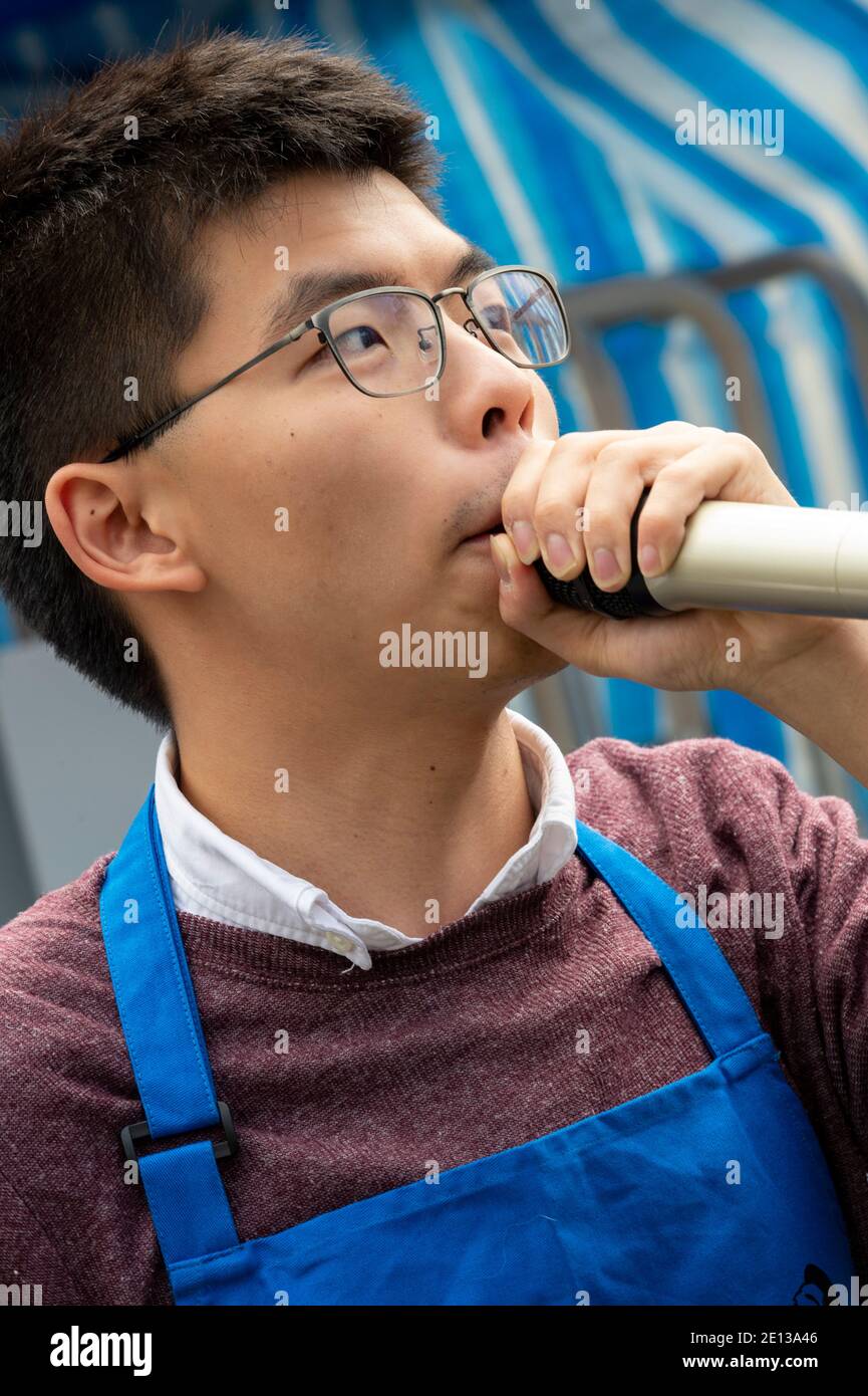 HONG KONG SAR: CINA - FEBBRAIO 10,2018. Hong Kong Lunar New Year Fair apre a Victoria Park. La fiera cinese di Capodanno, tradizionalmente piena di fl Foto Stock