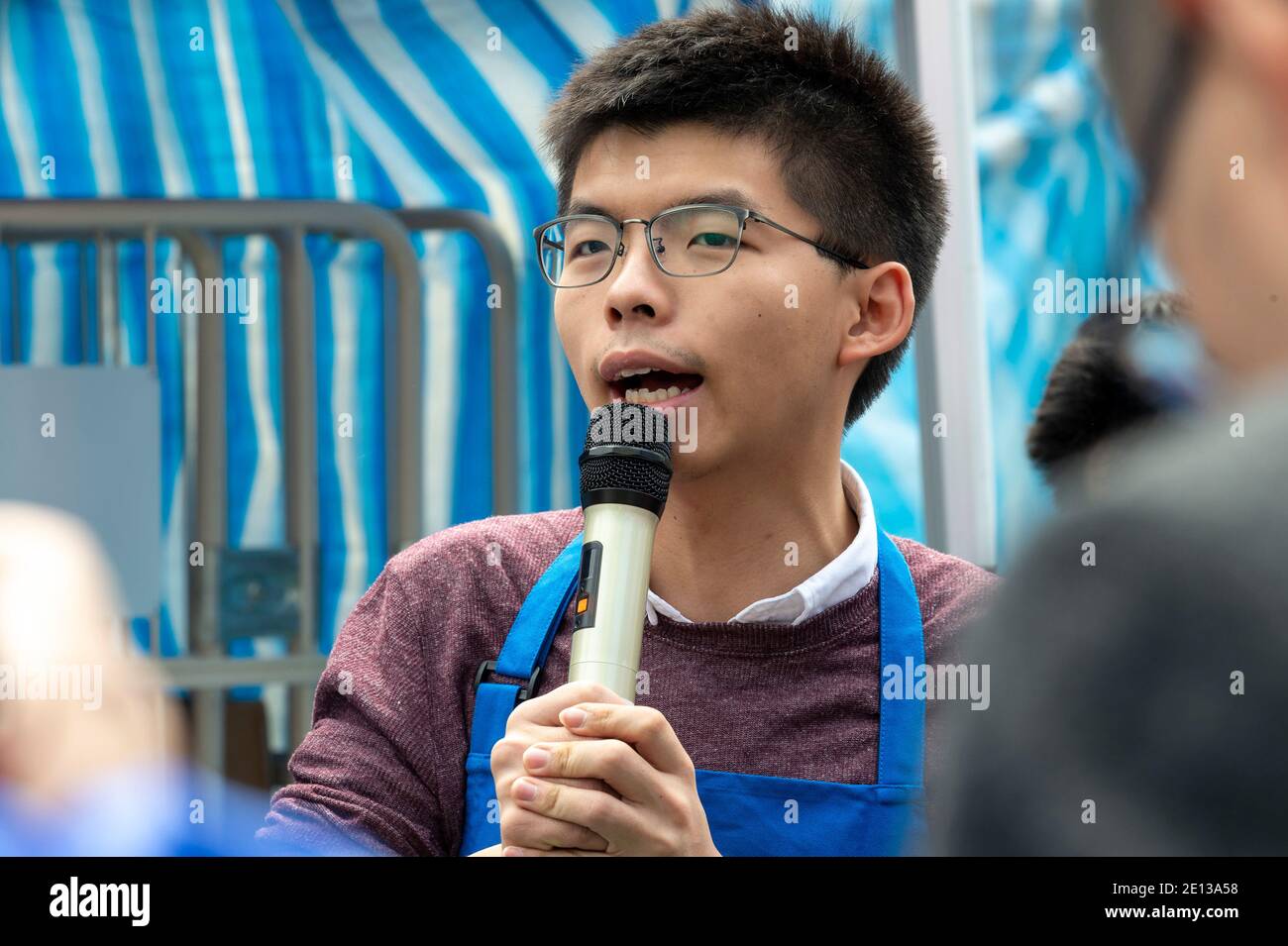 HONG KONG SAR: CINA - FEBBRAIO 10,2018. Hong Kong Lunar New Year Fair apre a Victoria Park. La fiera cinese di Capodanno, tradizionalmente piena di fl Foto Stock