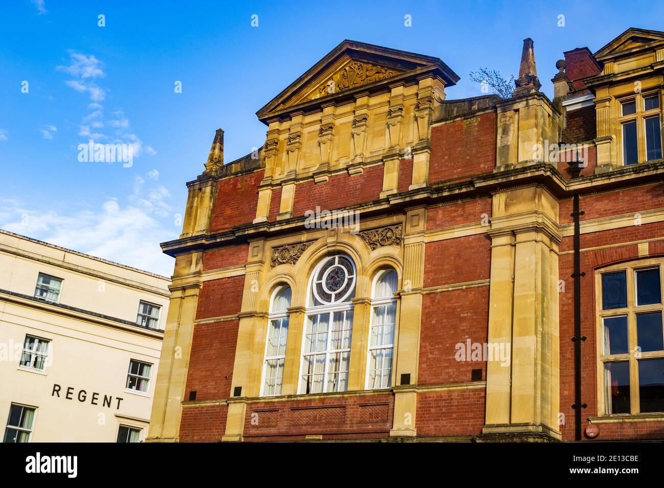 Leamington Spa Town Hall, Royal Leamington Spa, Warwickshire, Regno Unito Foto Stock