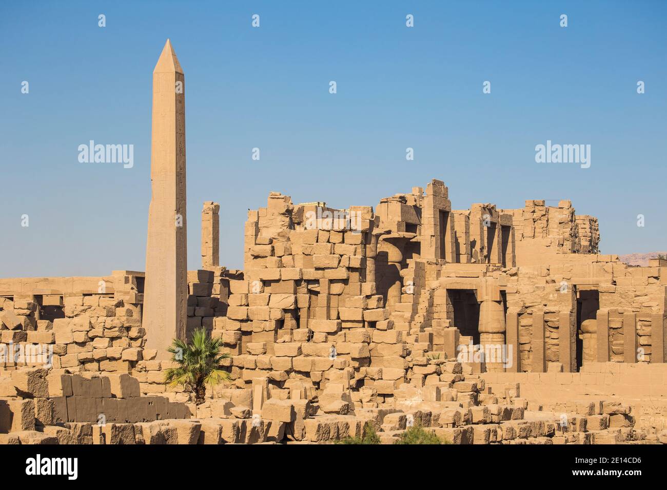 Egitto, Luxor, Tempio di Karnak, Tempio di Amun Foto Stock