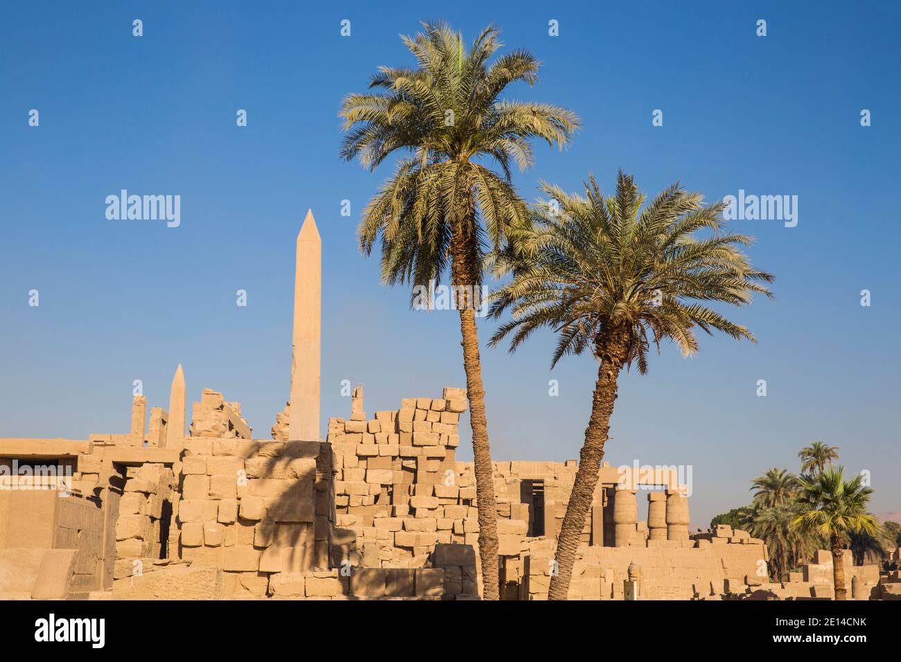 Egitto, Luxor, Tempio di Karnak, Tempio di Amun Foto Stock