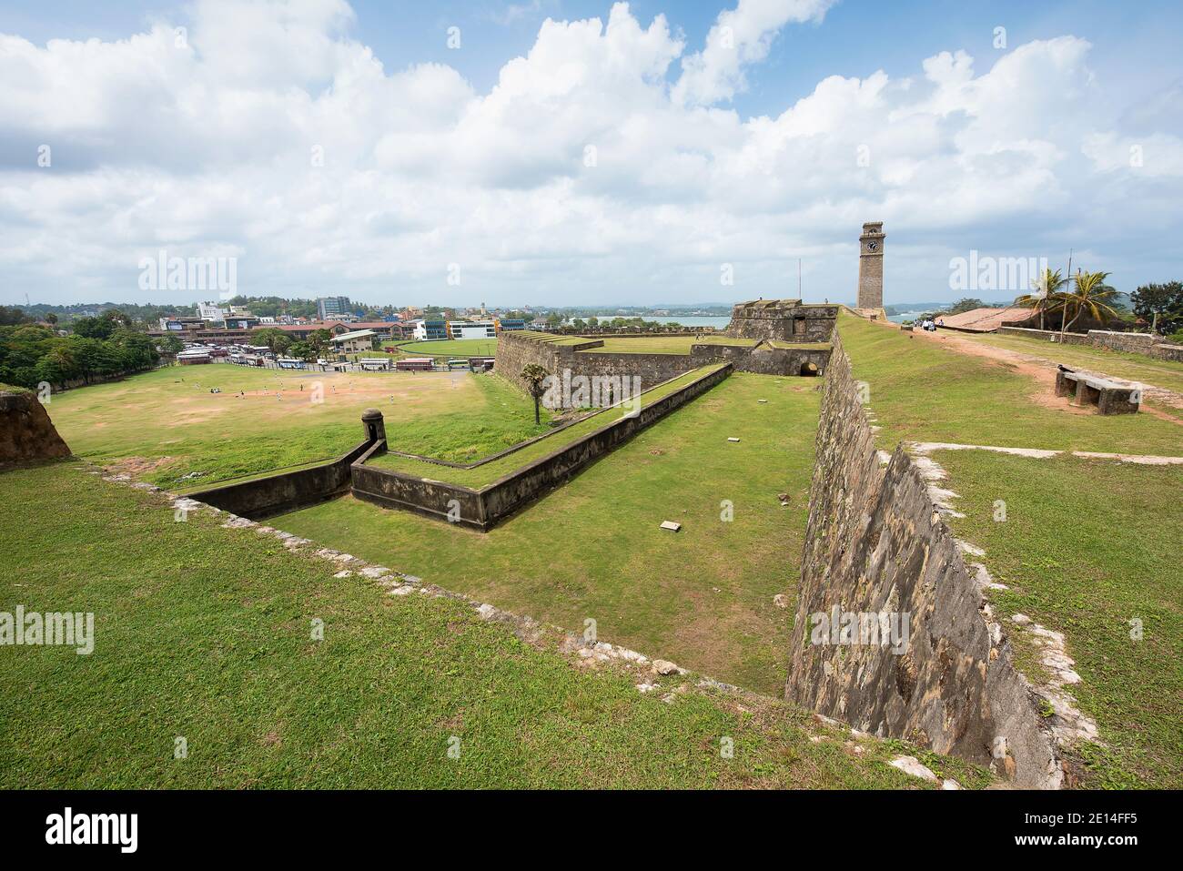 Forte Galle, la città vecchia di Galle, Sri lanka Foto Stock