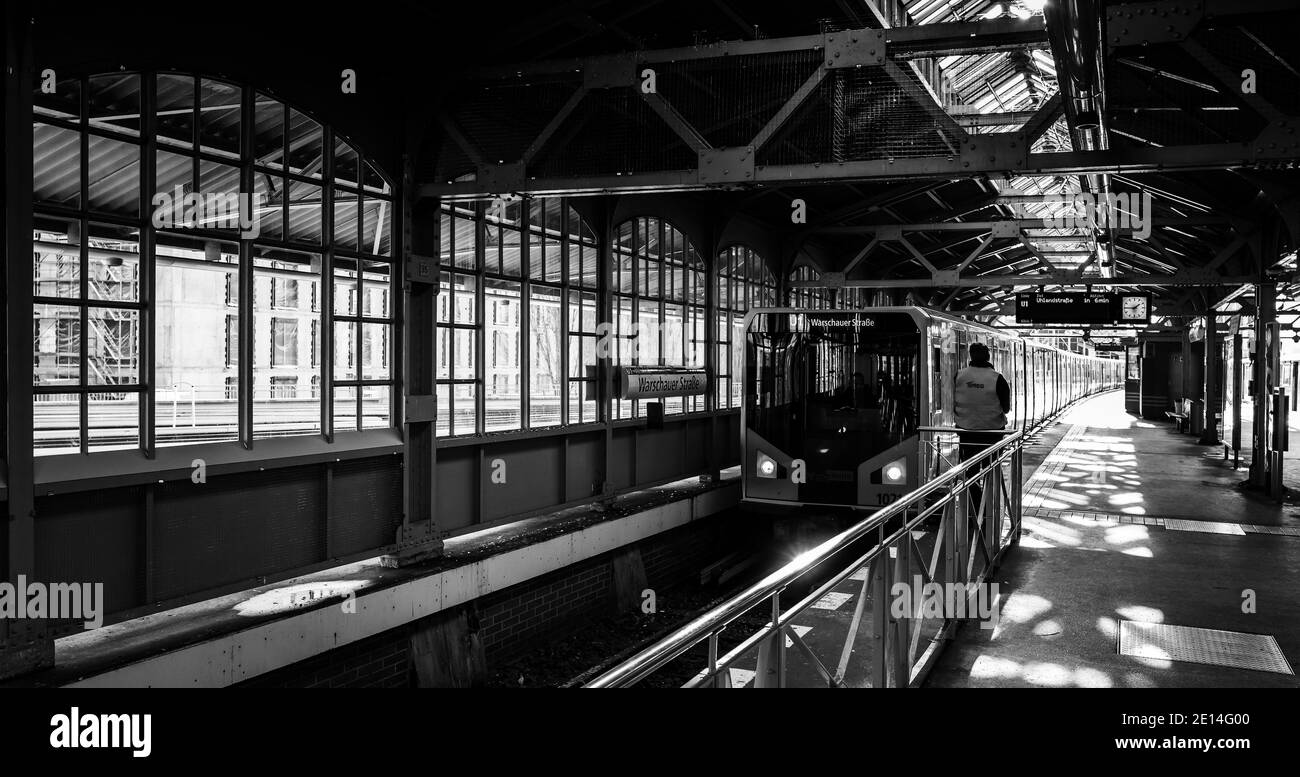 Stazione di Berlino Foto Stock