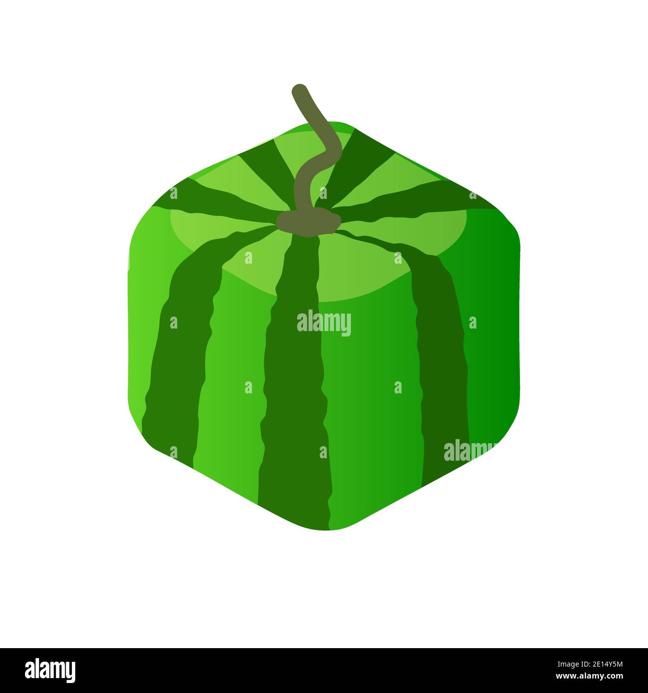 Icona cocomero per l'illustrazione del vettore Web Illustrazione Vettoriale