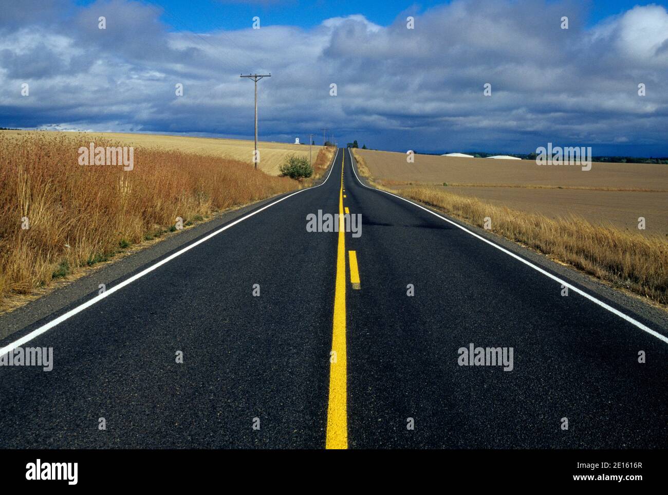 Airlie Road, Benton County Scenic Loop, Polk County, Oregon Foto Stock