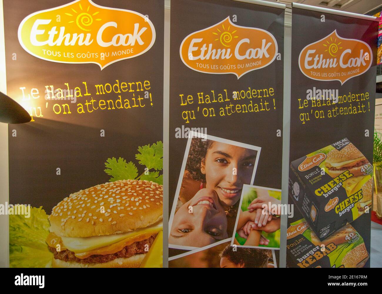 HALAL EXPO, HALAL FOOD, PARIGI Foto Stock