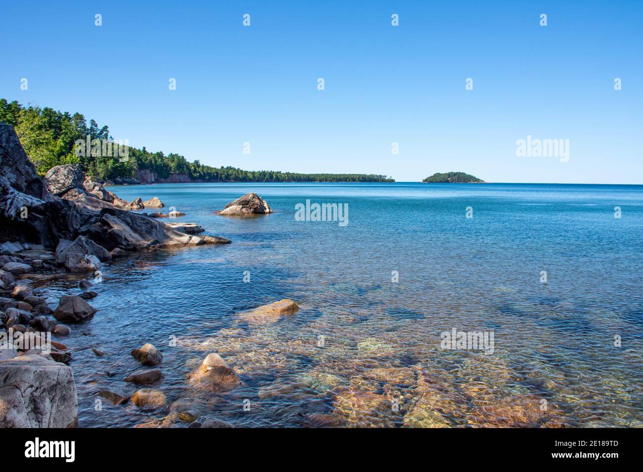 Viaggio estivo in Michigan Foto Stock